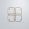 Ekena Millwork Large Englewood Decorative Fretwork Wood Wall Panels, Birch, 23 3/8"W x 23 3/8"H x 3/8"T WALW24X24X0375EWDBI - alternate 3